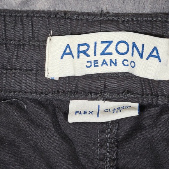 Arizona Jean Co. Menswear Shorts Classic Fit Casual Drawstring XXL - Picture 8 of 10